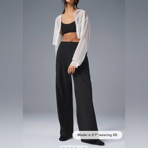 NWT ALO Yoga High-Waist Pursuit Trousers